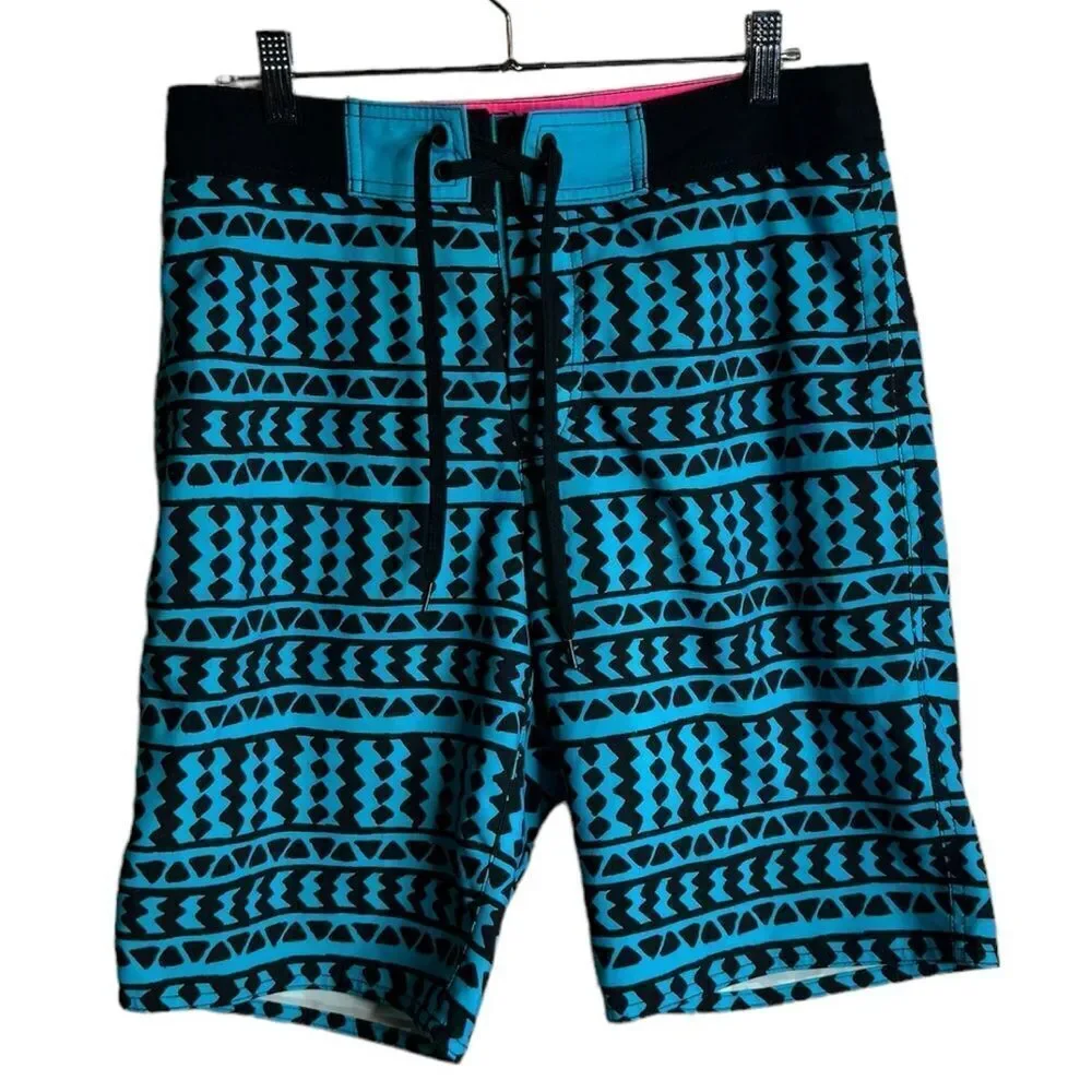 American Eagle Blue Board shorts size Small not lined